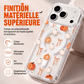 Coque de téléphone transparente mignonne pour Halloween