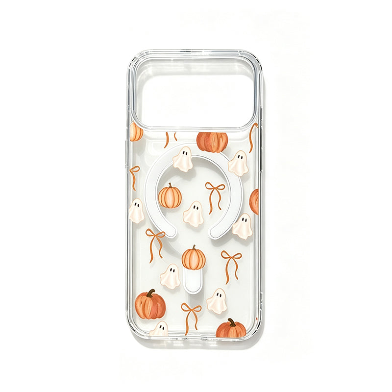 Coque de téléphone transparente mignonne pour Halloween