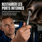 Outil de réparation de filetage de tuyau d'échappement et de capteur d'oxygène