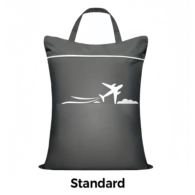 🧳💧 Large sac à linge de voyage imperméable – Doublure étanche, grande capacité, rangez vos vêtements mouillés ou sales sans risquer de contaminer le reste de la valise, le gardien de vos bagages bien secs 🩱🧦