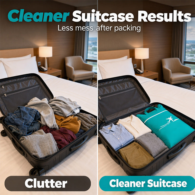 🧳💧 Large sac à linge de voyage imperméable – Doublure étanche, grande capacité, rangez vos vêtements mouillés ou sales sans risquer de contaminer le reste de la valise, le gardien de vos bagages bien secs 🩱🧦