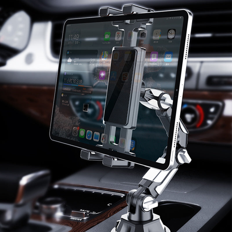 🚗 PROMO FLASH : -55% ! 📱 Support Tablette Pliable pour Porte-Gobelet – Rotation 360° & Fixation Stable for Navigation & Divertissement en Voiture 🎯