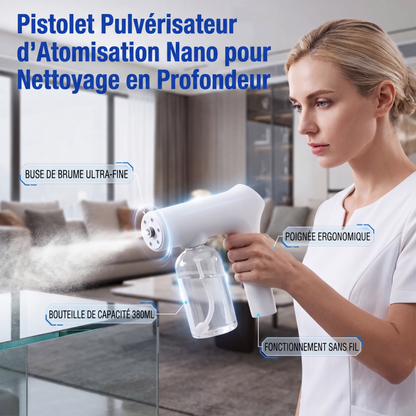 Pistolet pulvérisateur nano atomiseur sans fil