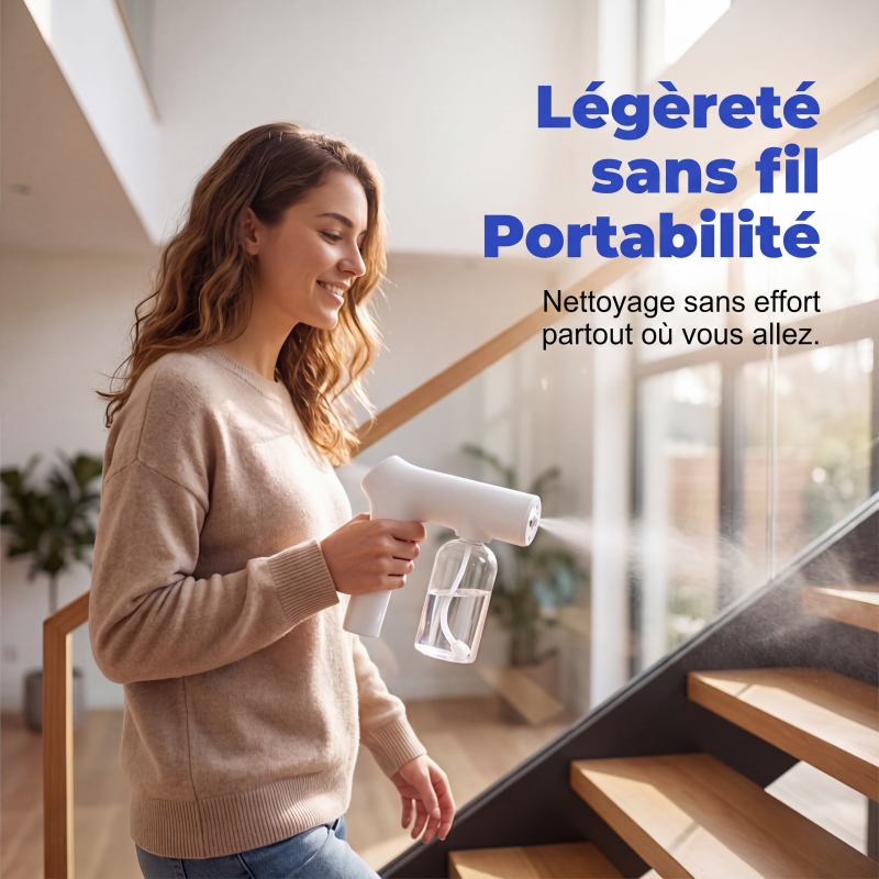 Pistolet pulvérisateur nano atomiseur sans fil