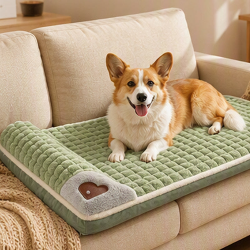Tapis de sommeil en peluche premium pour animaux de compagnie