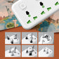 🔌 50 % DE RÉDUCTION ! Prise Connecteur avec Port de Charge Type-C – 2 Ports USB, Version Veilleuse & Compatibilité Mondiale ✨