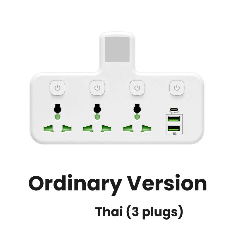 🔌 50 % DE RÉDUCTION ! Prise Connecteur avec Port de Charge Type-C – 2 Ports USB, Version Veilleuse & Compatibilité Mondiale ✨