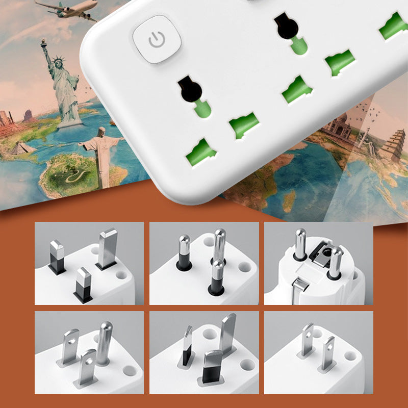 🔌 50 % DE RÉDUCTION ! Prise Connecteur avec Port de Charge Type-C – 2 Ports USB, Version Veilleuse & Compatibilité Mondiale ✨