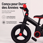 Tricycle évolutif 4-en-1 pour enfants, draisienne et poussette