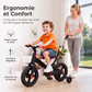 Tricycle évolutif 4-en-1 pour enfants, draisienne et poussette