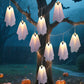 Guirlande lumineuse fantôme pour décoration d'Halloween