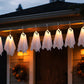 Guirlande lumineuse fantôme pour décoration d'Halloween
