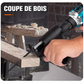 🔧 Adaptateur de scie alternative multifonction – Transforme votre perceuse en outil de coupe – Pour bois, métal et plastique 🛠️