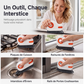 Brosse de nettoyage pour rainures de fenêtre 2-en-1 avec grattoir intégré