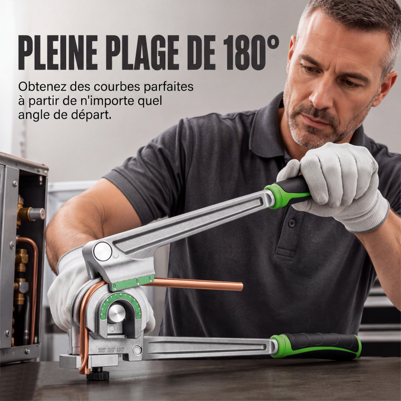 Cintreuse de tubes manuelle 3-en-1
