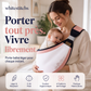 👶 Porte-Bébé Léger — Coton & Maille 3D Respirante, 4 Modes de Portage, Soutien Nuque, 0-36 Mois, 20kg, 3 Couleurs ✨