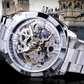 📢📢50% DE RÉDUCTION !! ⏰Montre Automatique Squelette pour Homme