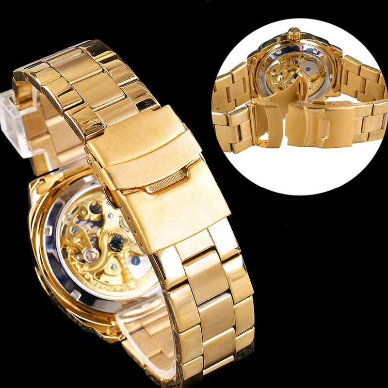 📢📢50% DE RÉDUCTION !! ⏰Montre Automatique Squelette pour Homme