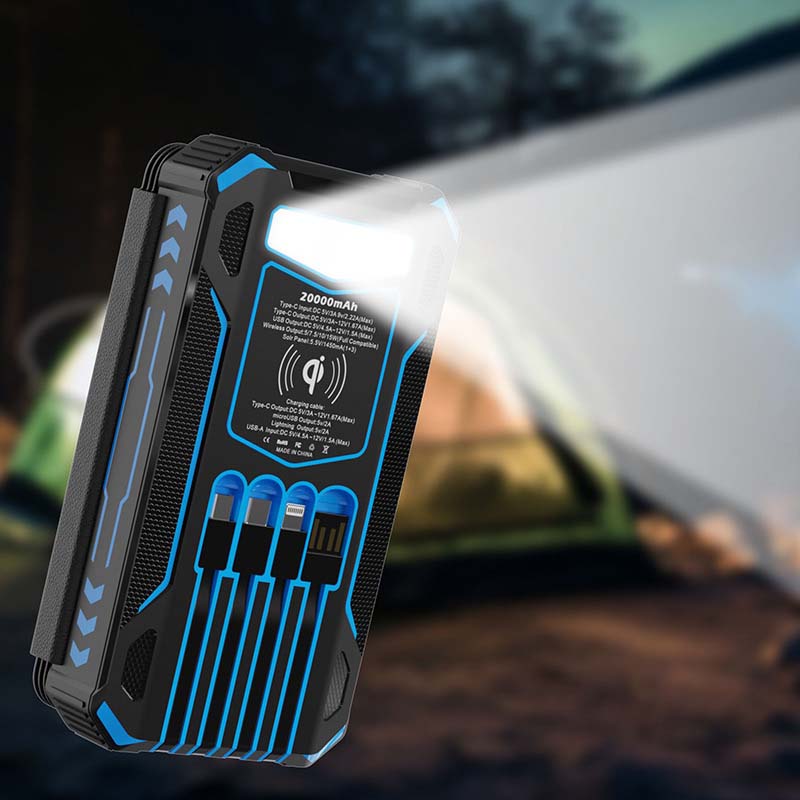 ☀️ 50% DE RÉDUCTION! 🔋 Batterie Solaire 20000mAh – 4 panneaux pliables, IPX5 & antichoc – Charge 6 appareils – Idéale pour l'extérieur 📱
