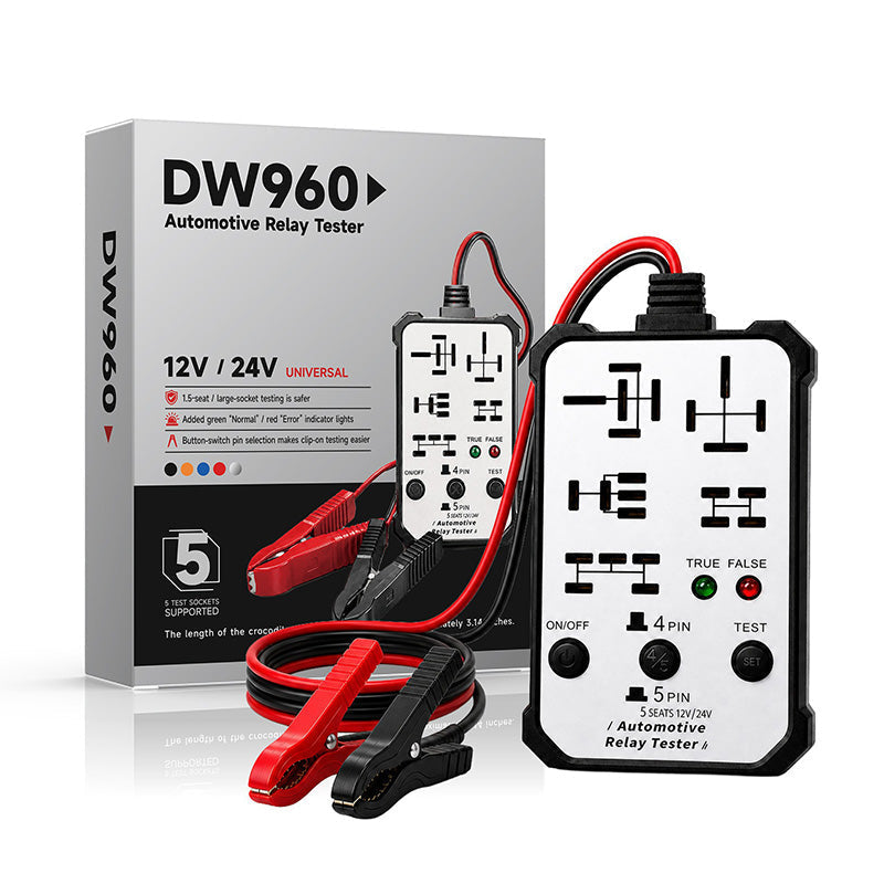 📢📢40% DE RÉDUCTION !! ⏰Testeur de Relais Automobile avec Extracteur – Compatible 12V/24V – 4 & 5 Broches – Diagnostic LED Instantané ⚡