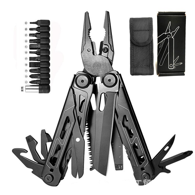 📢⚙️ PROMO FLASH : 50% DE RÉDUCTION ! ⏰ Pince Multifonction Pliable Portable avec Pochette – Acier Inoxydable 3Cr13 – Ciseaux Intégrés Pleine Taille – Idéale Camping, Plein Air & Réparations Domestiques 🛠️