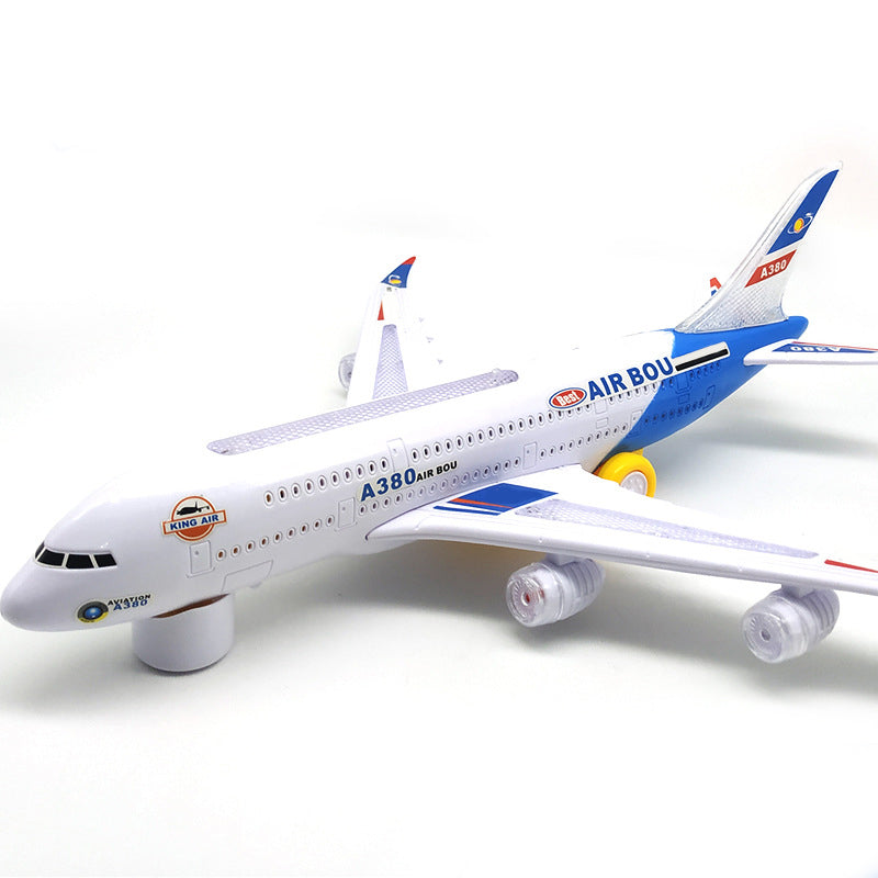 ✈️ 50% DE RÉDUCTION! 💡 Avion Modèle Électrique – Sons réalistes, lumières LED & contrôle facile – Parfait pour s'amuser en intérieur & extérieur ✨