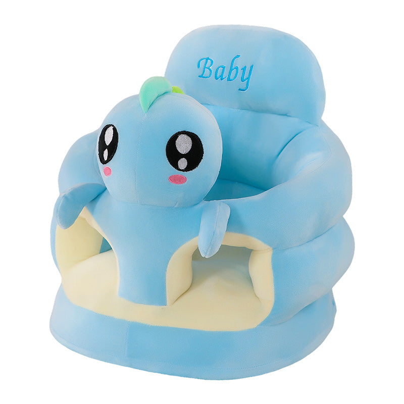 🐻 50% DE RÉDUCTION! 🛋️ Canapé Bébé Cartoon Anti-Roulis – Dossier stable, peluche douce & base antidérapante – Siège sécurisé pour jeux et repos ✨