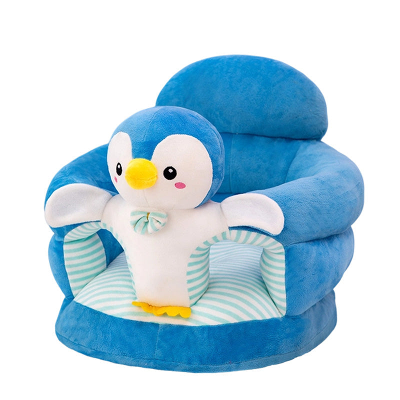 🐻 50% DE RÉDUCTION! 🛋️ Canapé Bébé Cartoon Anti-Roulis – Dossier stable, peluche douce & base antidérapante – Siège sécurisé pour jeux et repos ✨