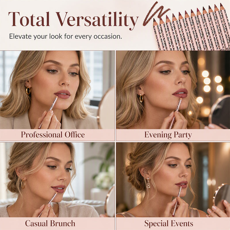 💄 PROMO FLASH : 50% DE RÉDUCTION ! ⏰ Coffret de 12 Crayons à Lèvres Mats – Finition Mate & Tenue Longue Durée – Nudes aux Rouges Intenses for Looks Polyvalents ✨