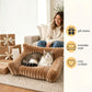 🐾 50% DE RÉDUCTION! 🛋️ Canapé‑Lit Douillet pour Animaux – Enveloppant, doux & décoratif – Confort et style pour votre compagnon ✨
