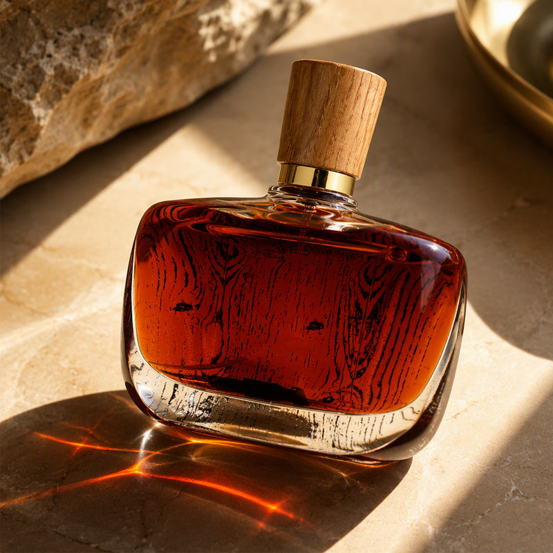 🎁 PROMO 50% DE RÉDUCTION ! ✨ Parfum Exquis Longue Tenue – Note de Clou de Girofle, Flacon Style Bois, 100ml ✨