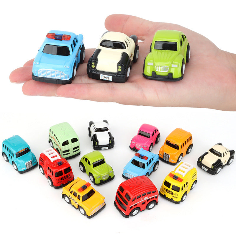 🚗 PROMO FLASH : 50% DE RÉDUCTION ! 🎁 Lot de 12 Mini Voitures Cartoon – Plastique Résistant – Véhicules à Friction pour Enfants de 3 Ans et Plus 🏎️