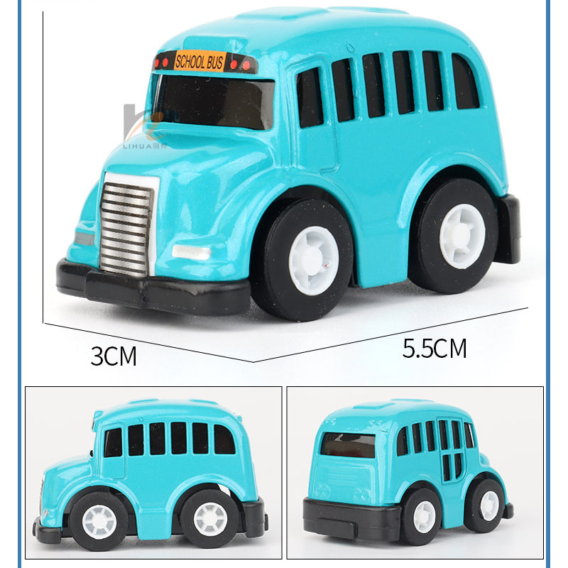 🚗 PROMO FLASH : 50% DE RÉDUCTION ! 🎁 Lot de 12 Mini Voitures Cartoon – Plastique Résistant – Véhicules à Friction pour Enfants de 3 Ans et Plus 🏎️