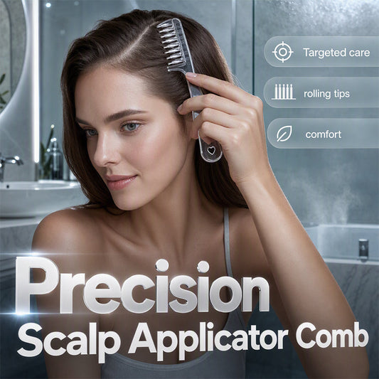 Peigne applicateur pour le cuir chevelu