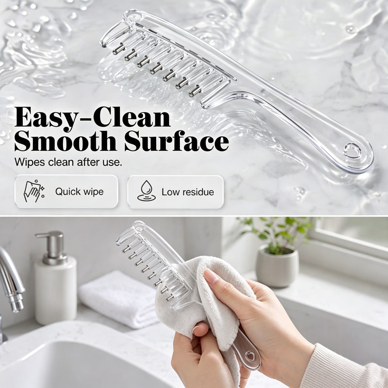Peigne applicateur pour le cuir chevelu