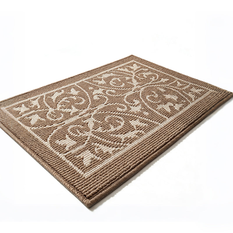 📢📢50% DE RÉDUCTION !! ⏰Tapis de Porte d'Entrée Antidérapant – Fibre Polypropylène & Fond TPR – Attrape-Poussière & Séchage Rapide for Entrées & Couloirs 🚪