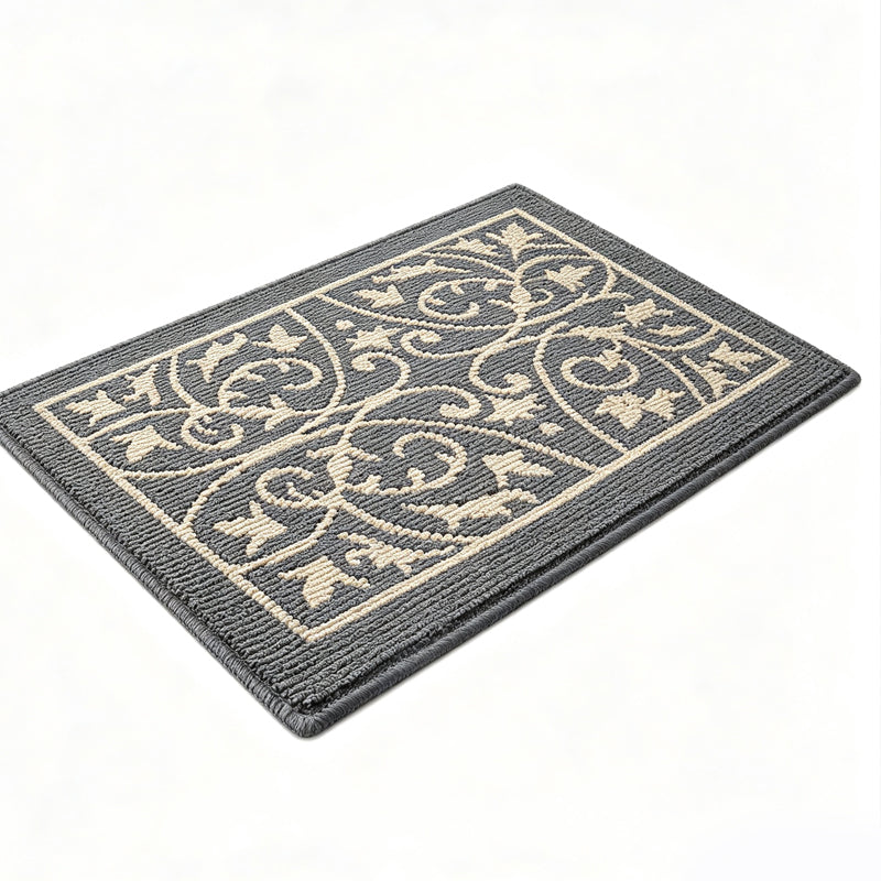 📢📢50% DE RÉDUCTION !! ⏰Tapis de Porte d'Entrée Antidérapant – Fibre Polypropylène & Fond TPR – Attrape-Poussière & Séchage Rapide for Entrées & Couloirs 🚪