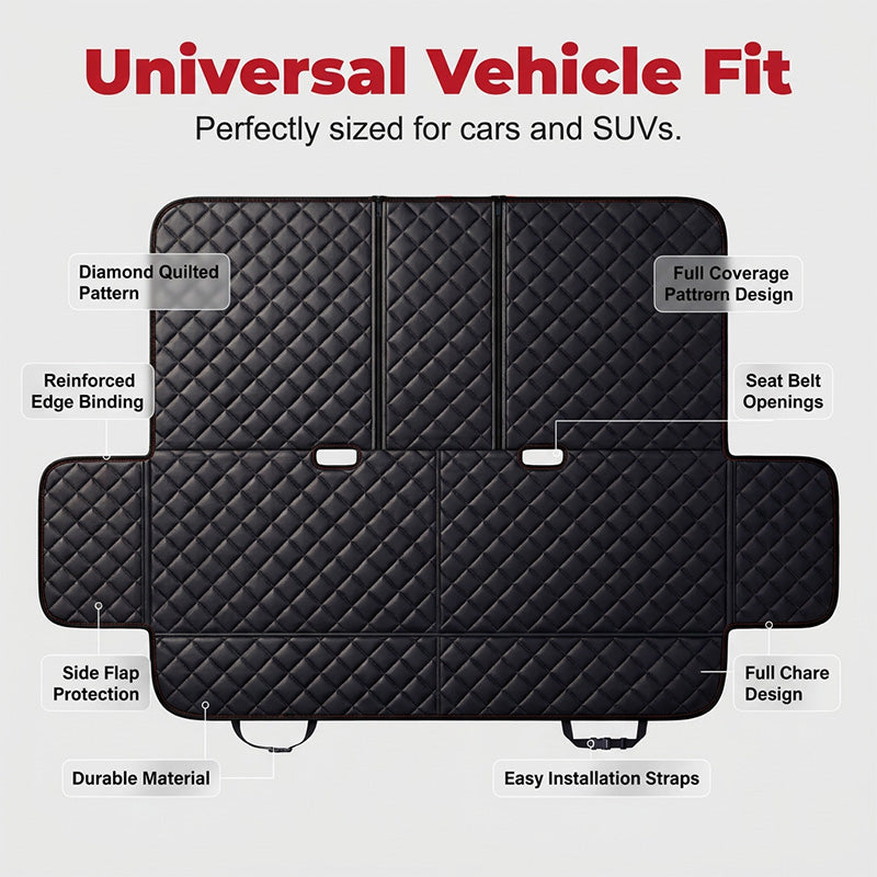 🐾🛍️ -50% ! 🚗Siège Pliable pour Chien – Oxford Imperméable, Protecteur & Confortable.