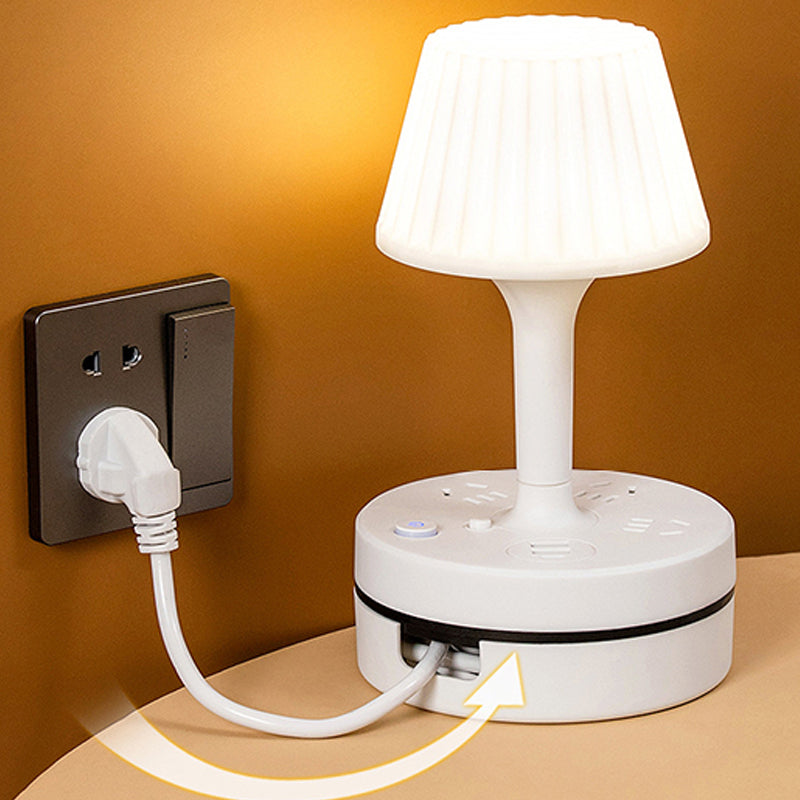💡Lampe de chevet avec prises USB et secteur,3/4 prises secteur, 2 ports USB, 1 port Type-C. ⭐🏠