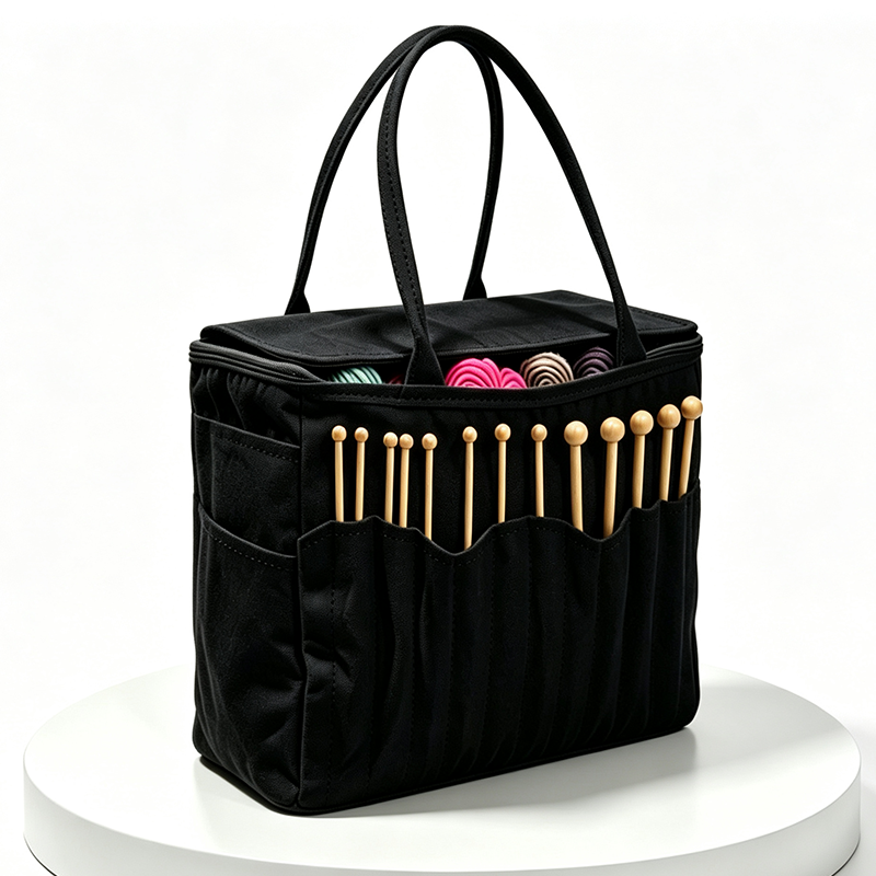 🧵 50% DE RÉDUCTION! 🧶 Sac de rangement couture – Compartiments pour aiguilles & poches intérieures ✨