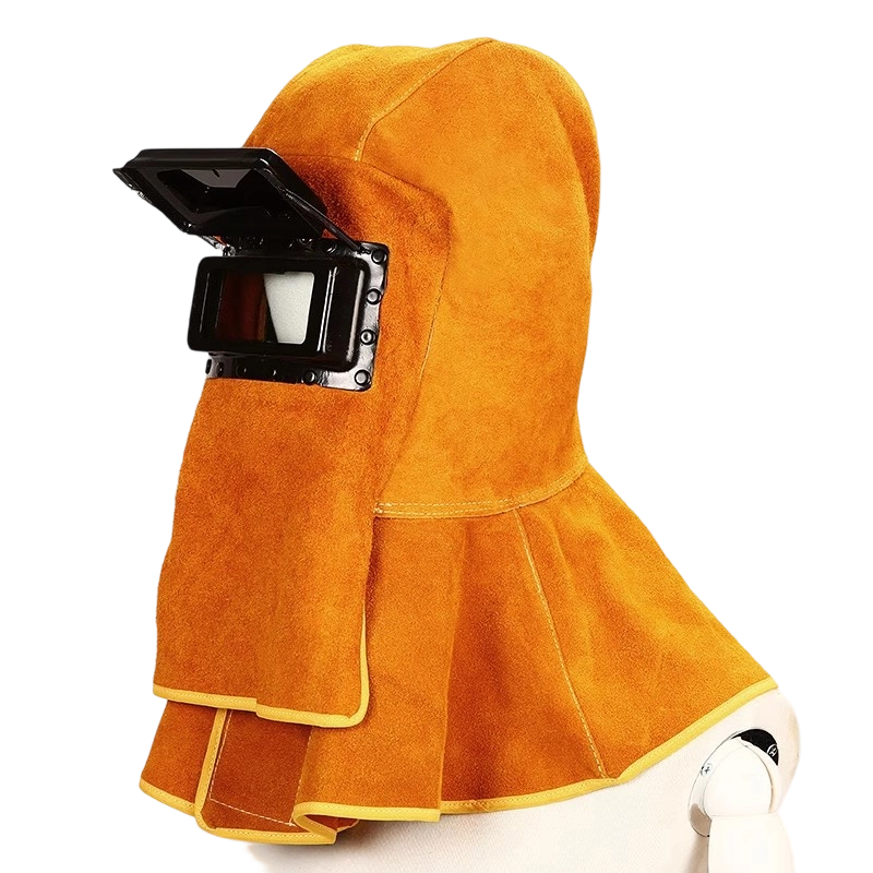 📢📢40% DE RÉDUCTION !! ⏰  Masque de soudage robuste – Bavette incluse & double objectif relevable ✨
