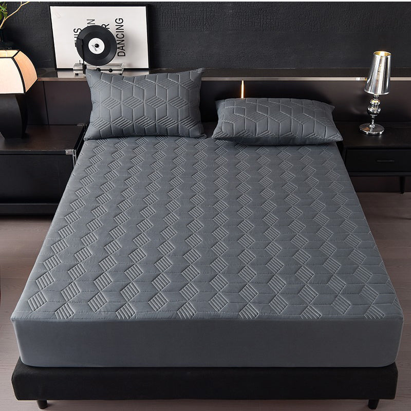 🛏️ PROMO FLASH : 50% DE RÉDUCTION ! 💧 Protège-Matelas Imperméable – Tissu Mélangé – Matelassé & Respirant for Sommeil Hygiénique ✨
