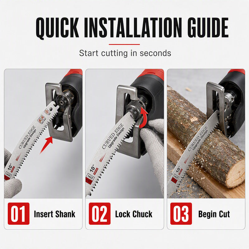 📢📢50% DE RÉDUCTION !! ⏰🔧Lames de Scie Sabre Universelles de Remplacement