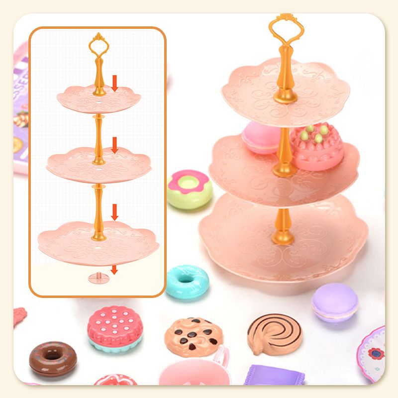 🍵🦄 Set de théière jouet pour enfant – 17 pièces, portable, jeu d’imagination, une dînette complète pour organiser des goûters magiques et développer la créativité des petits 🎀✨