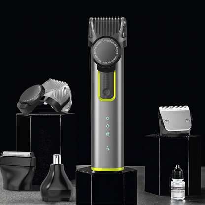 📢📢50% DE RÉDUCTION !! ⏰Ensemble de tondeuses à cheveux électriques 4-en-1
