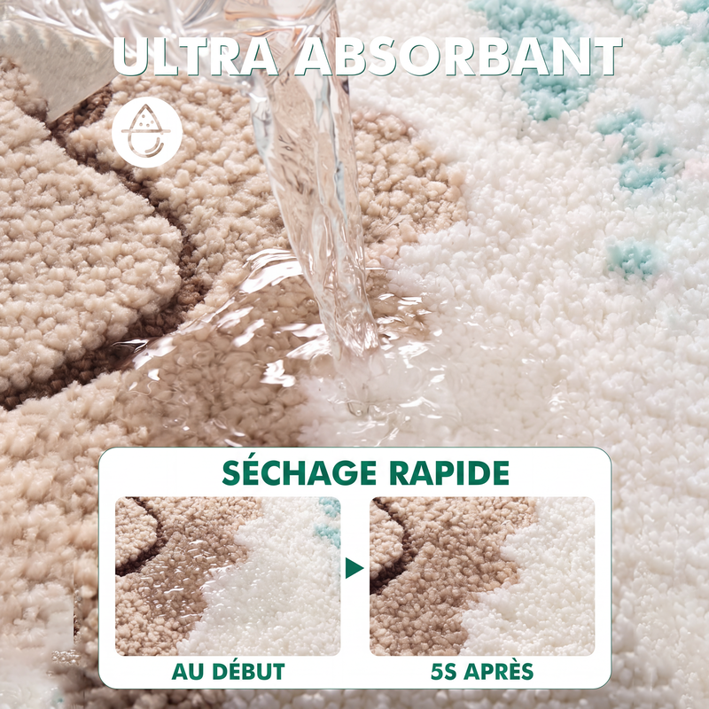Tapis de sol intérieur super absorbant