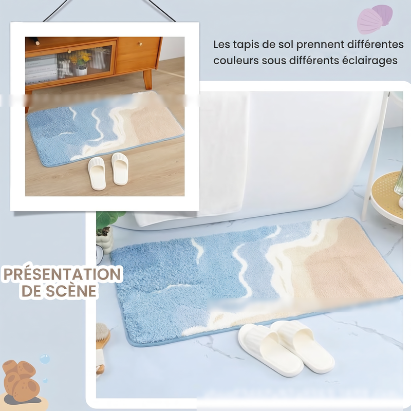 Tapis de sol intérieur super absorbant