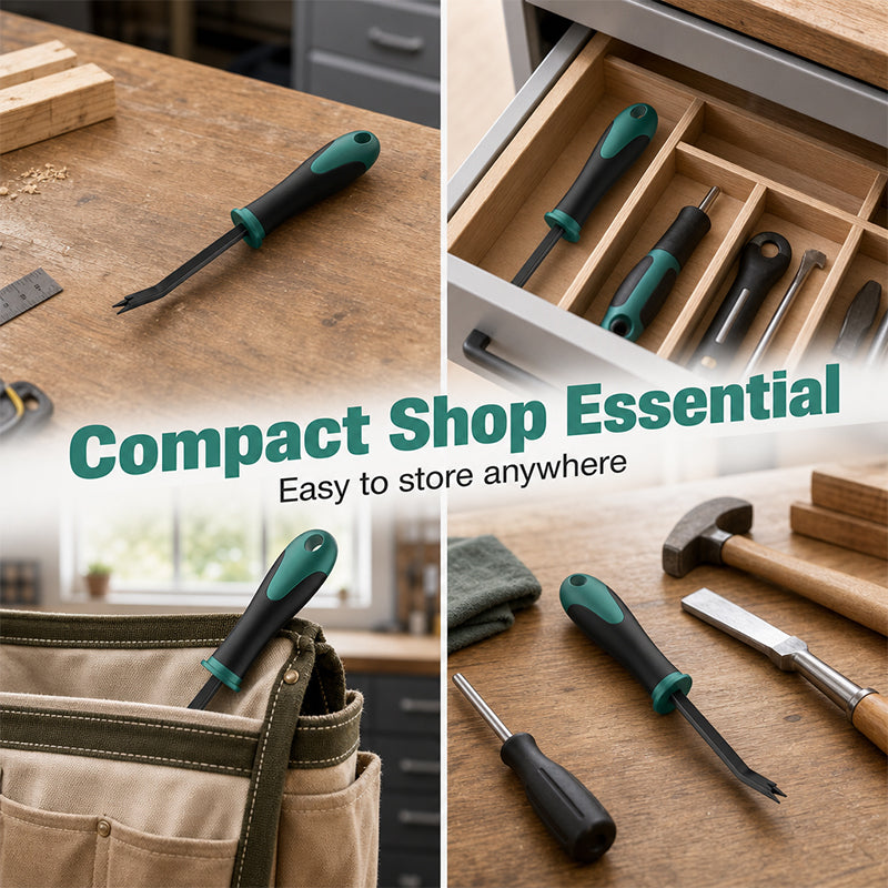 🔨 PROMO FLASH : 50% DE RÉDUCTION ! Arrache-Clous & Agrafe Ergonomique – Acier au Carbone & Pointe Biaisée – Prise Confortable for Menuiserie & Rénovation 🛠️