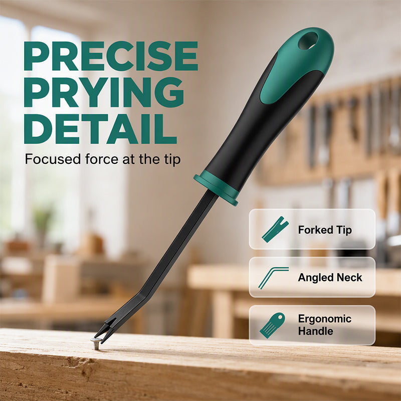 🔨 PROMO FLASH : 50% DE RÉDUCTION ! Arrache-Clous & Agrafe Ergonomique – Acier au Carbone & Pointe Biaisée – Prise Confortable for Menuiserie & Rénovation 🛠️