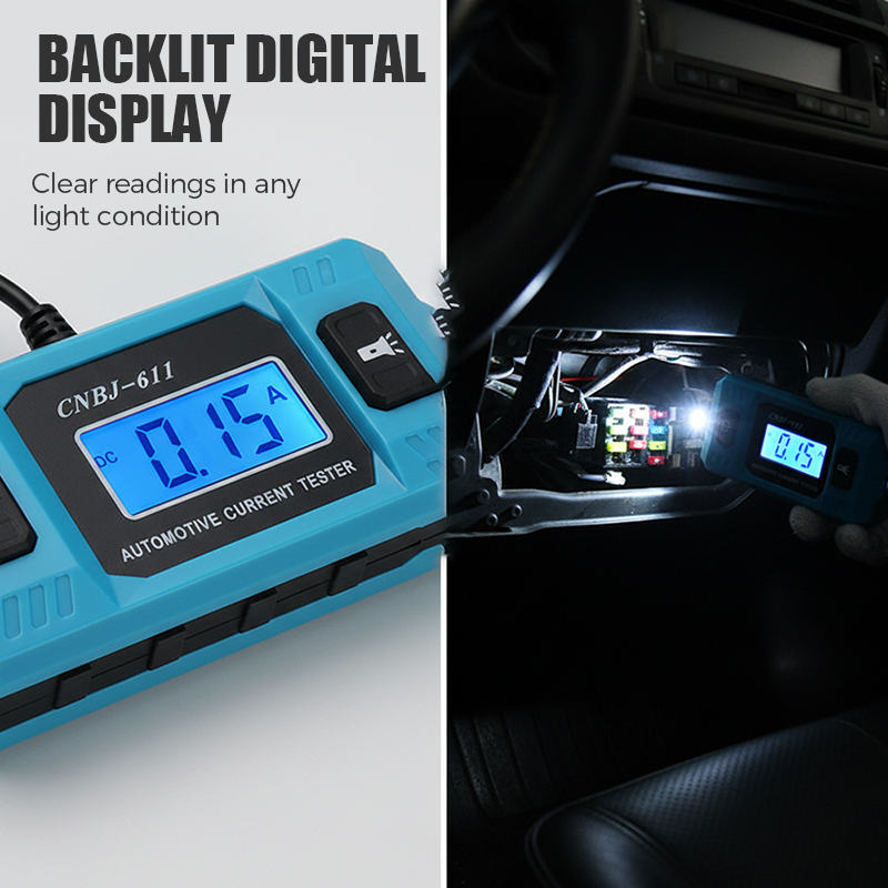 Testeur de courant portable pour voiture